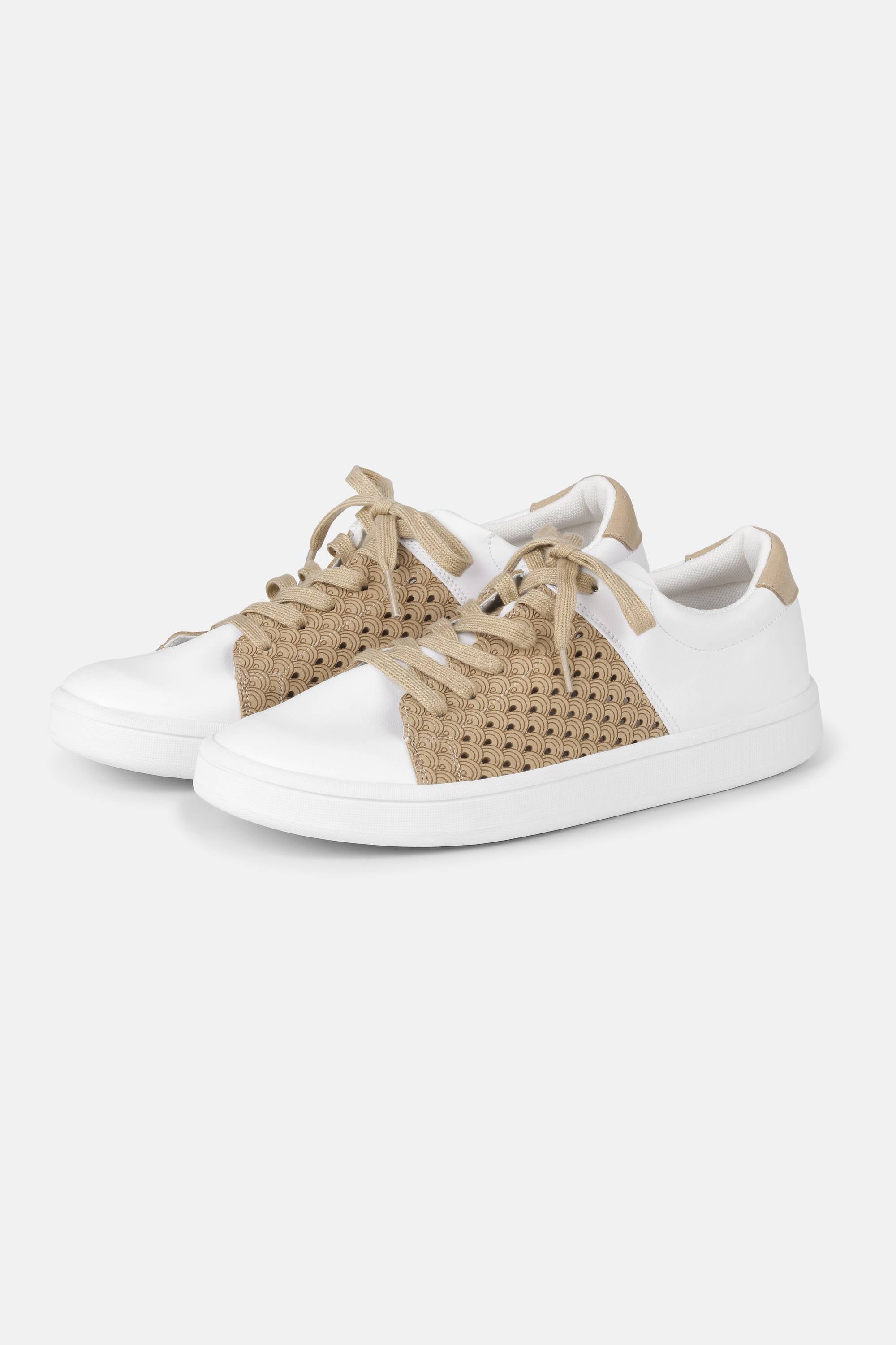 City Sneaker - White Latte